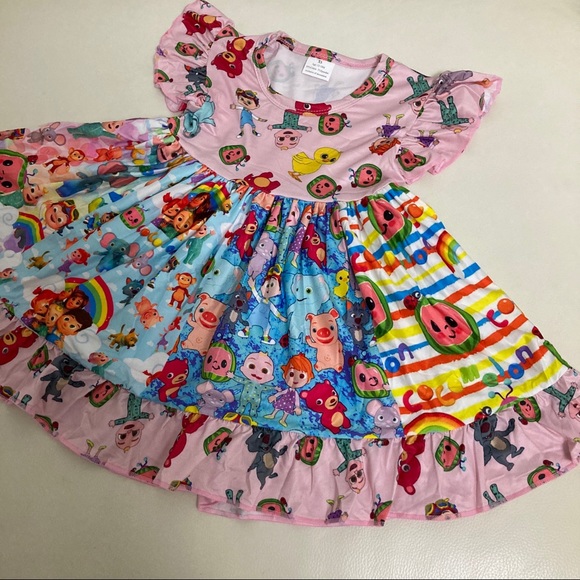 Cocomelon the cutest pink twirl dress - Picture 3 of 6